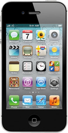 Смартфон APPLE iPhone 4S 16GB Black - Глазов